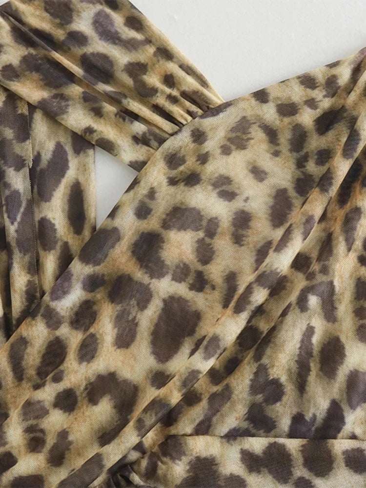 Zanzi Leopard Top