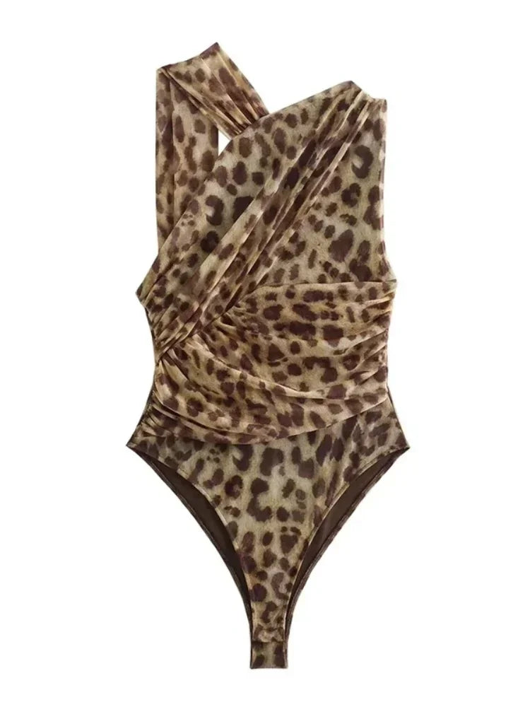 Zanzi Leopard Top